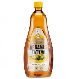 Organic Tattva Mustard Oil   Bottle  1 litre